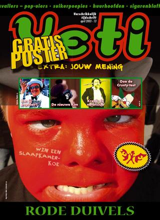 cover van Yeti nr. 13 van April 2003