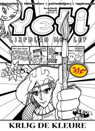 cover van Yeti nr. 16 van Oktober 2003