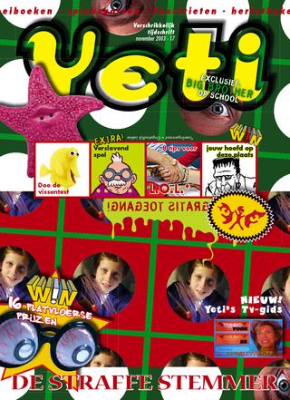 cover van Yeti nr. 17 van November 2003