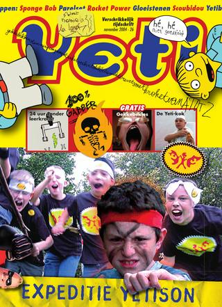 cover van Yeti nr. 26 van November 2004