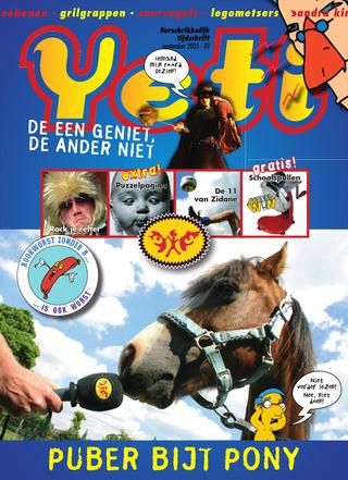 cover van Yeti nr. 33 van September 2005