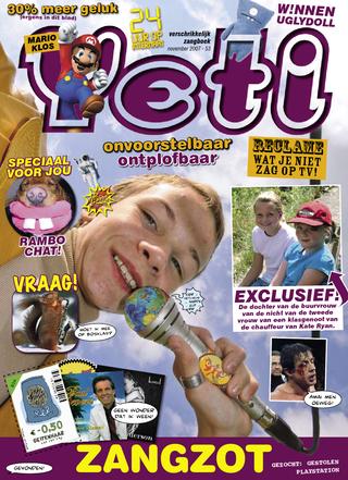 cover van Yeti nr. 53 van November 2007