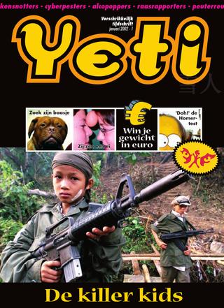 cover van Yeti nr. 1 van Januari 2002