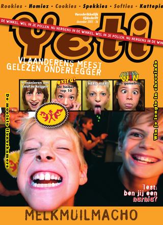 cover van Yeti nr. 36 van December 2005